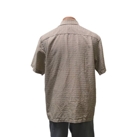 Van Heusen Men's Button Down Dress Shirt, Medium, 15-15.5, Pre-owned - Picture 2 of 7